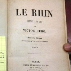 Le Rhin – Victor Hugo