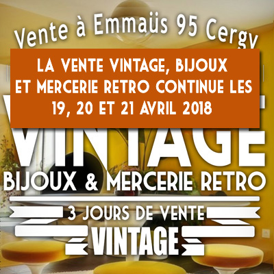 encart vintage cergy