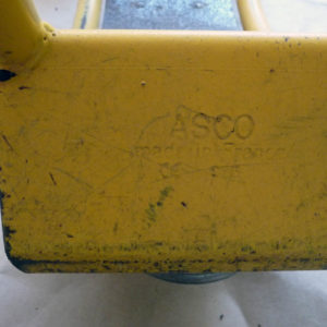 Ancien tricycle ASCO métal jaune rouge