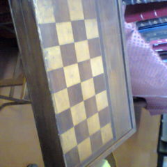 Ancien jeu de société en bois