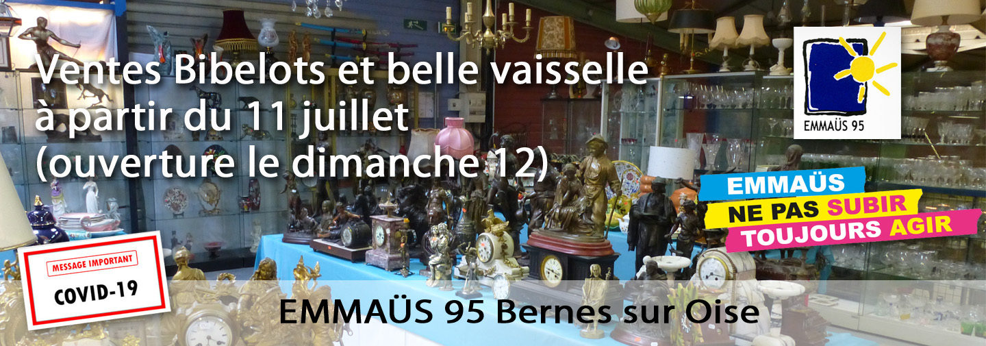 Emmaüs Bernes Sur Oise Vente En Ligne